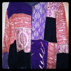Maggie Barnes Patchwork blazer